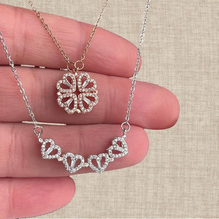 Anti Tarnish Fancy Loving | Necklace