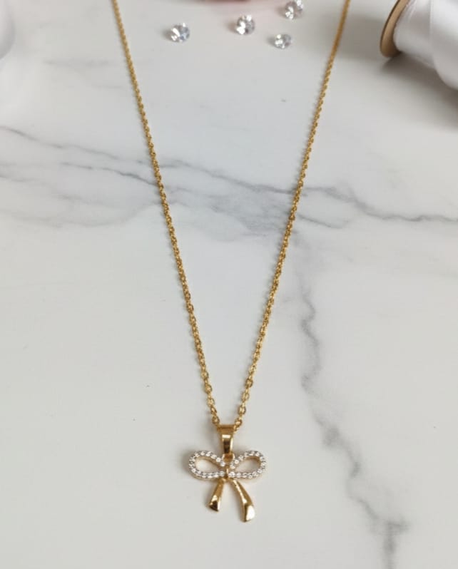 Anti Tarnish Fancy Loving | Necklace