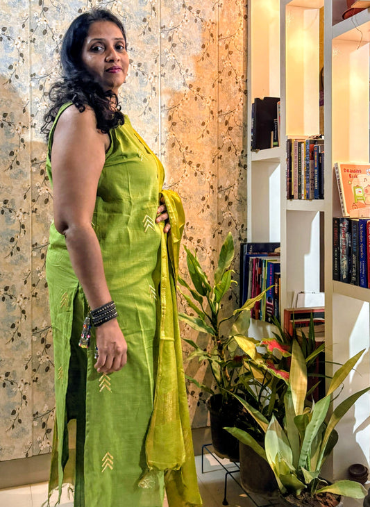 Elegant Kurta Pant set with Dupatta