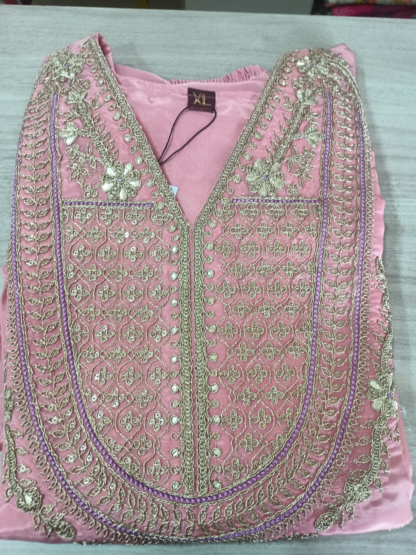 Elegant Peach Kurta Pant with dupatta