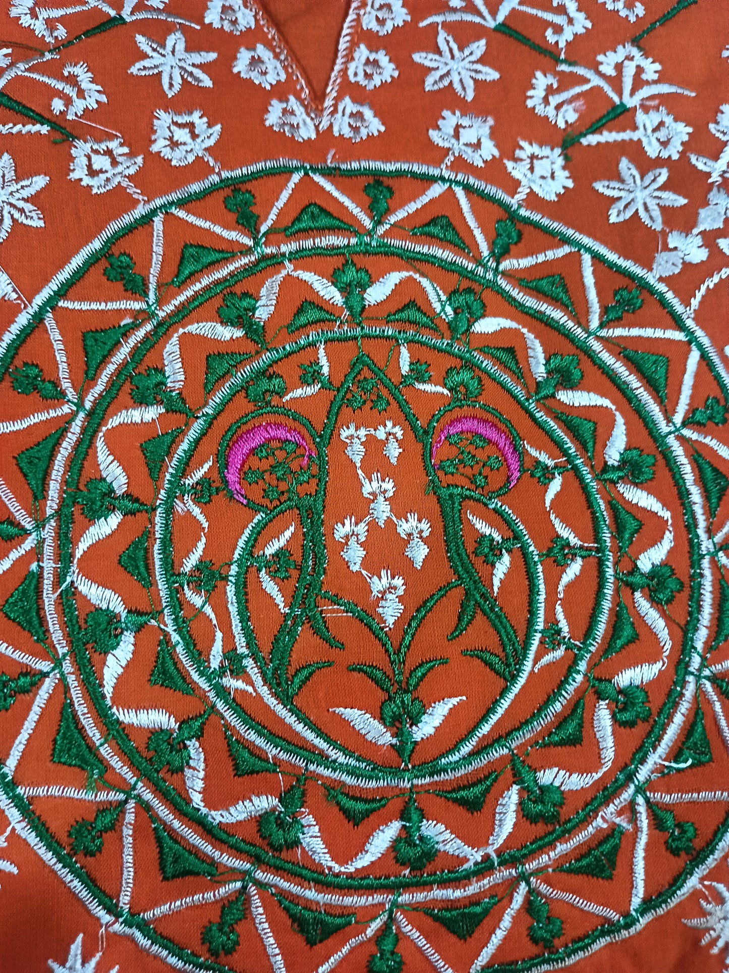 Elegant Embroidered Kurta Pant with dupatta 100% Cotton