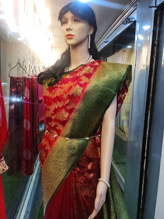 Banaras Organza Saree