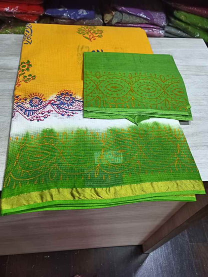 Beautiful Kota Cotton Screen Printed Sarees | Lightweight & Elegant | Anthelia Creations