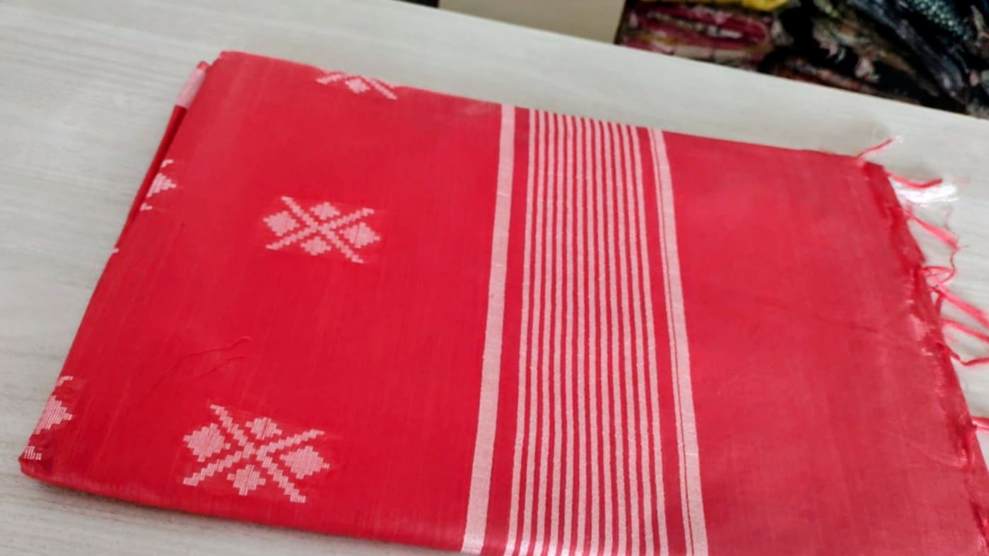 Beautiful Soft Bhagalpuri Handloom Sarees