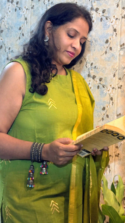 Elegant Kurta Pant set with Dupatta