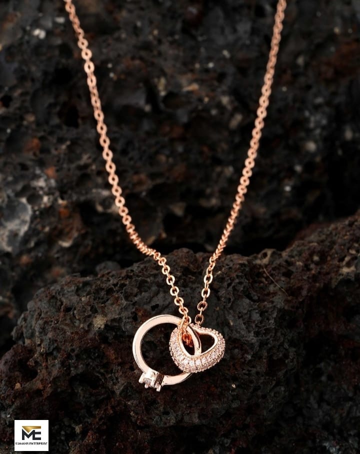 Anti Tarnish Fancy Loving  | Necklace