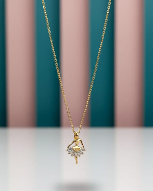 Anti Tarnish Fancy Loving  | Necklace