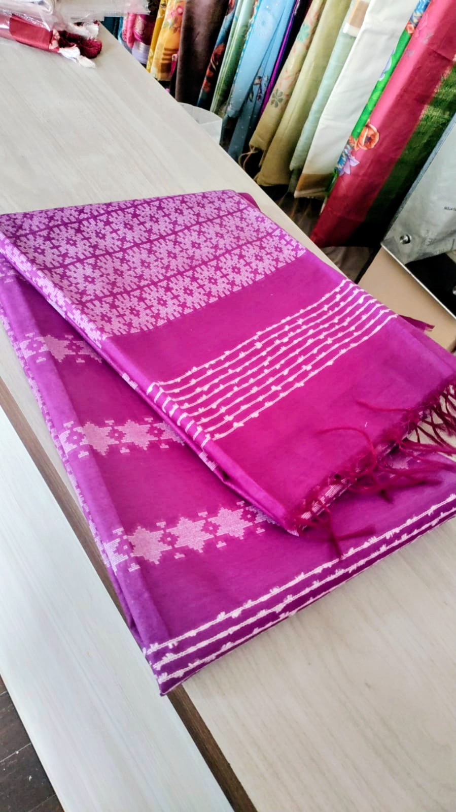 Beautiful Soft Bhagalpuri Handloom Sarees