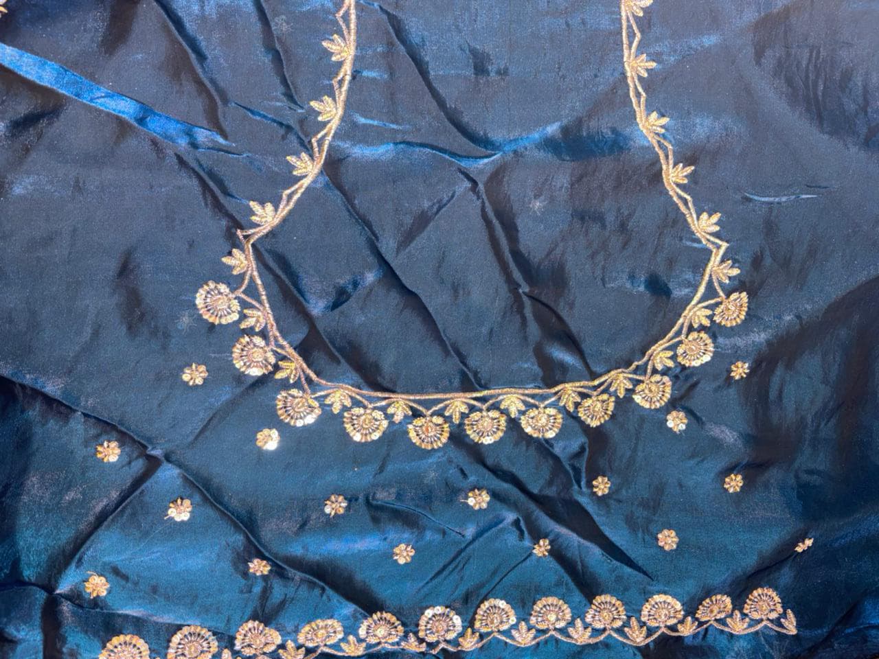 Heavy Embroidered Bridal Lehenga Set Green Colour