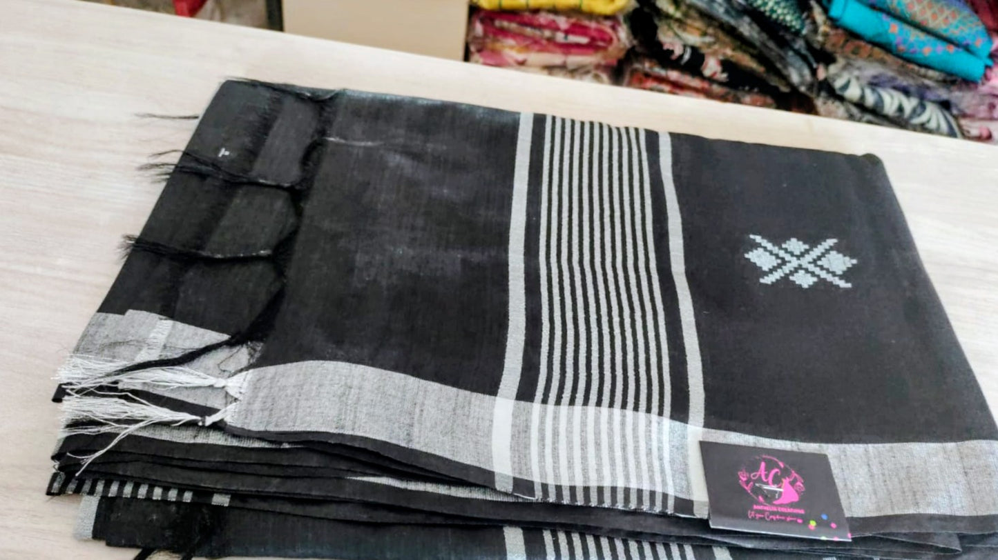 Beautiful Soft Bhagalpuri Handloom Sarees
