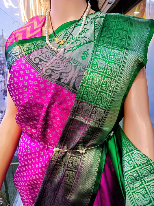 Beautiful Bright Festive Pattu Sarees