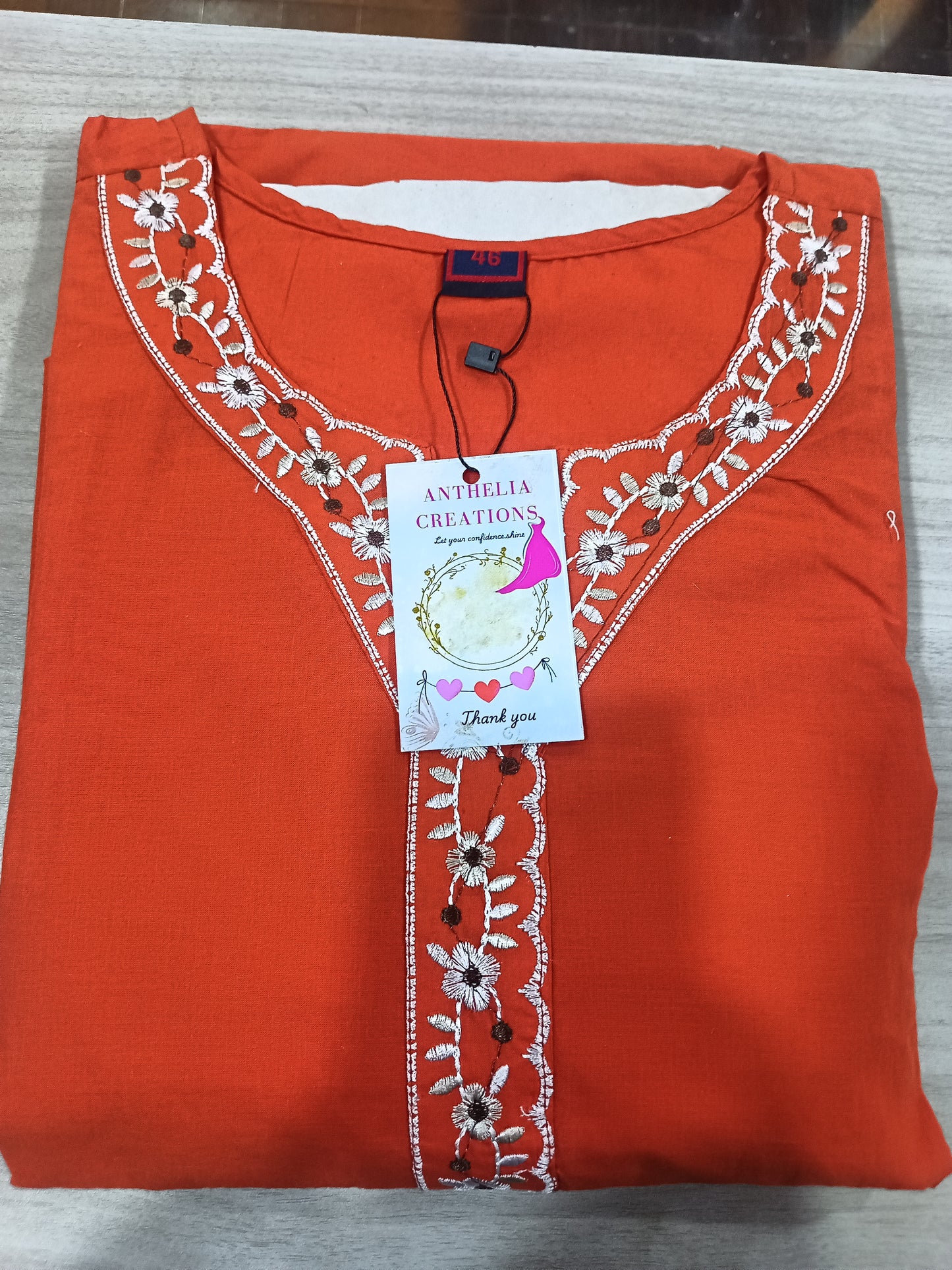 Elegant Kurta Pant with dupatta 100% Cotton